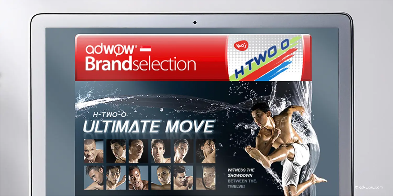 H-TWO-O 'Ultimate Move' brand selection portfolio